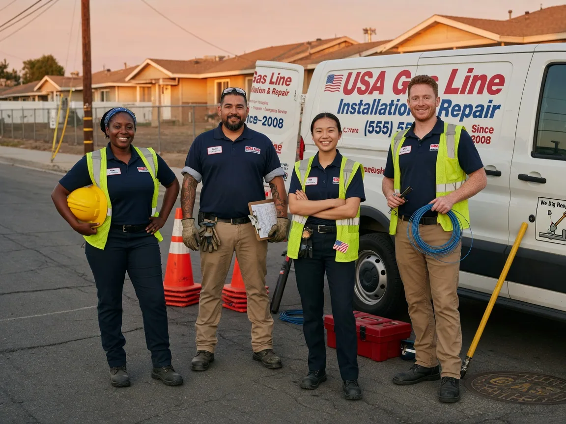 Gas Line Installation company in West Lebanon, IN